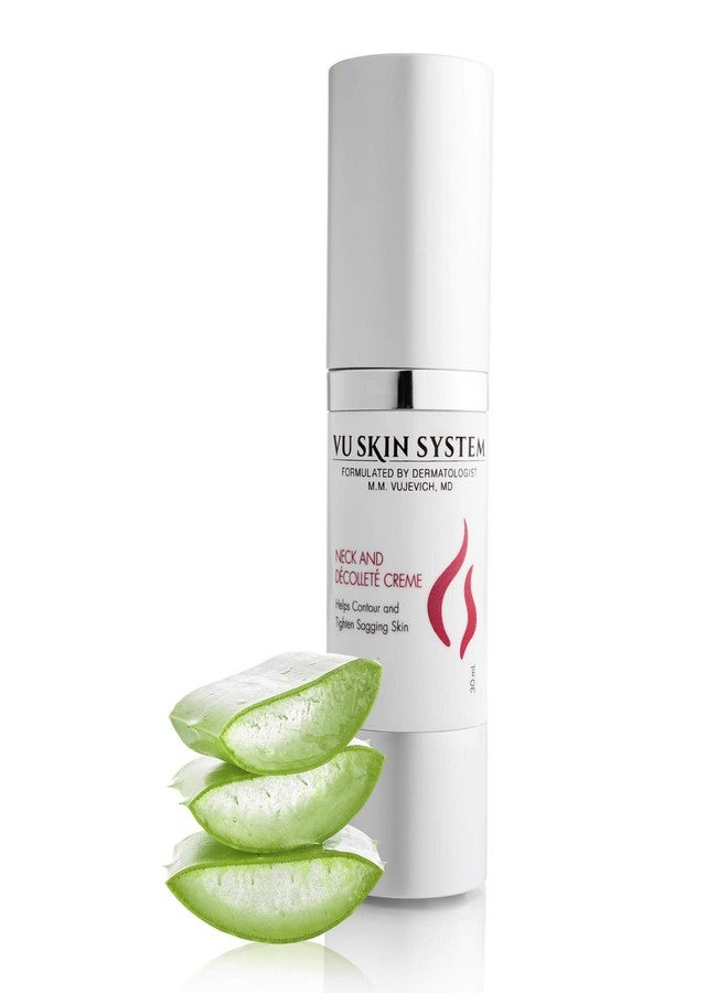 VU SKIN SYSTEM Neck and Decollete Creme – Anti Aging Neck and Decolletage Firming Cream Smoothes Skin to Reduce the Appearance of Sagging and Wrinkles (30 ml) - Image 4